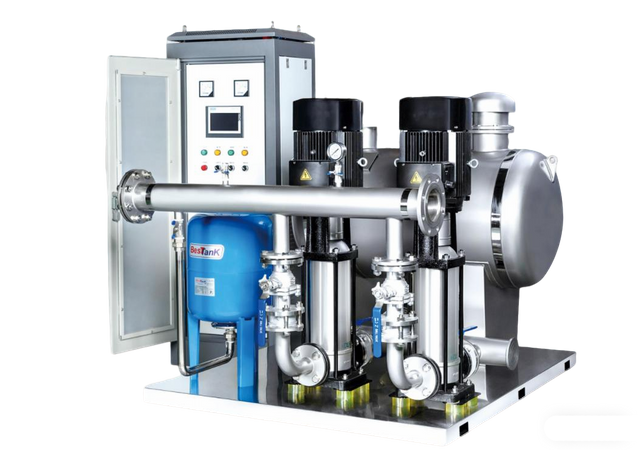 Sistema de bomba de reforço de água com pressão não negativa YPSN