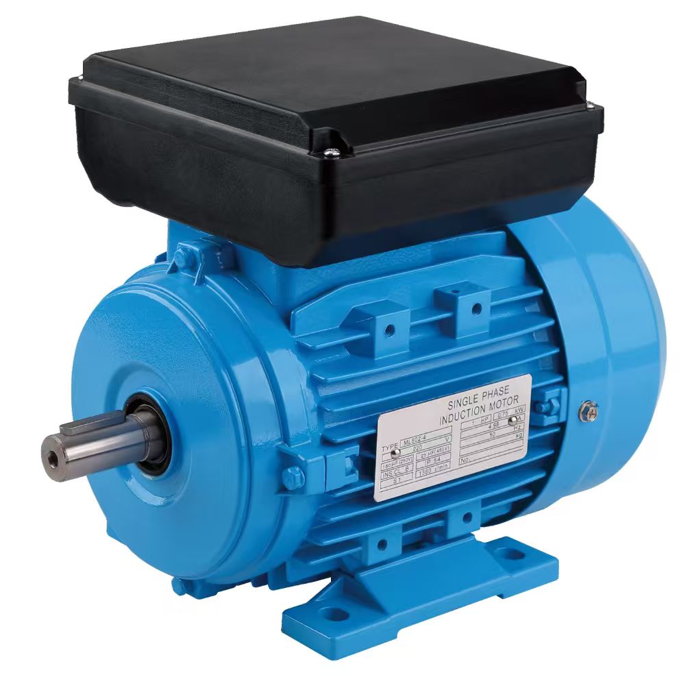 Motor de indução de alumínio monofásico do alojamento do capacitor dobro do ML CSCR